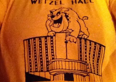 Wetzel Hall Move-in Crew t-shirt 6-28-13